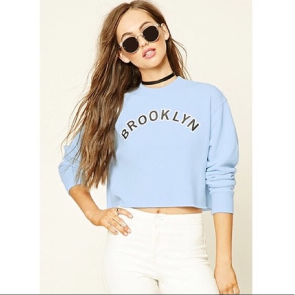 Forever 21 Cropped Sweater